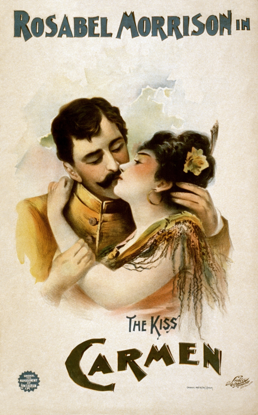 Unknown Artist - Carmen And Don Jose (from Bizrt's Opera, Carmen), 1896